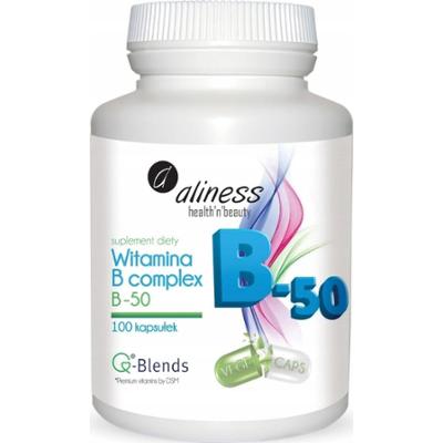 Aliness Witamina B50 Kompleks Odporność Układ Nerwowy Metabolizm 100 Kaps
