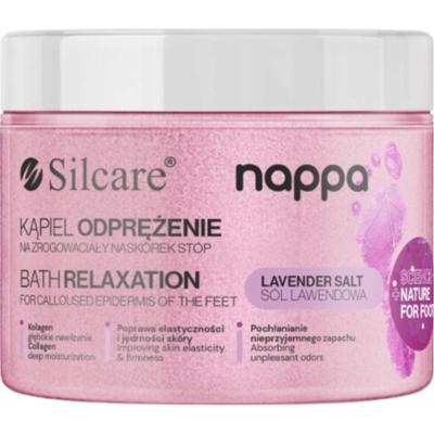 Silcare Nappa Kąpiel Odprężenie Lawendowa Sól Do Stóp z Kolagenem 400g