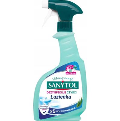 Sanytol Płyn Do Dezynfekcji Czyszczenia Łazienki Odkamieniacz Pure 500ml