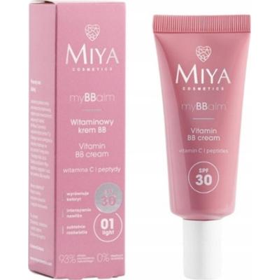 Miya myBBalm Rozświetlający Krem BB z Witaminą C i SPF 30 01 Light 30ml