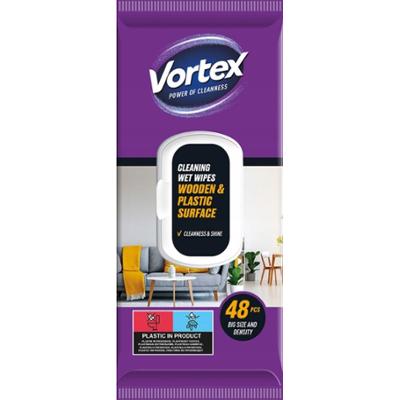 Vortex Wielorazowe Ściereczki Chusteczki Nawilżane Do Mebli Kurzu 48 Sztuk