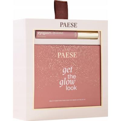 Paese Double Glow Look Zestaw Prezentowy Damski Tusz Do Rzęs Cienie Bronzer