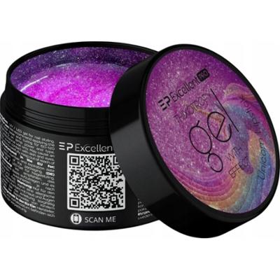 Excellent PRO Effect Budujący Żel Do Paznokci Brokat Unicorn Lipstick 50g