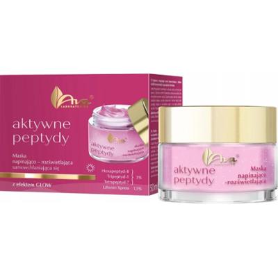 Ava Aktywne Peptydy Napinająco Rozświetlająca Maska Do Twarzy Glow 50ml