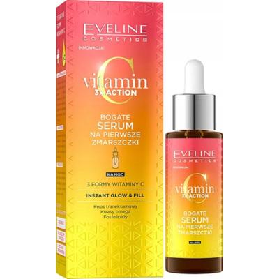 Eveline Vitamin C 3x Action Bogate Serum Na Noc