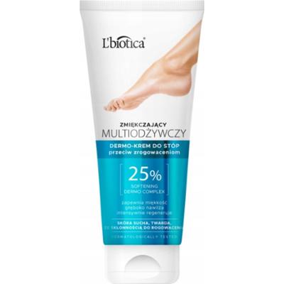 L'biotica Zmiękczający Multiodżywczy Dermo Krem Do Stóp Regenerujący 100ml