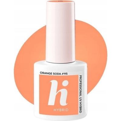 HI HYBRID Lakier Hybrydowy 115 Orange Soda