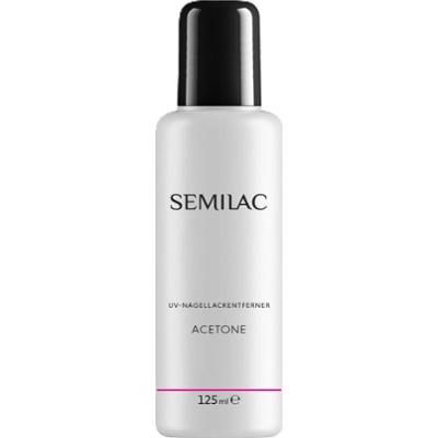 Semilac Aceton Zmywacz Do Lakieru Hybrydowego Do Usuwania Hybryd 125ml