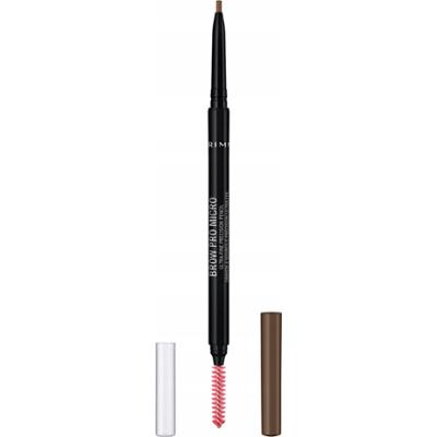 Rimmel Brow Pro Micro Wodoodporna Kredka Do Brwi Automatyczna 02 Soft Brown