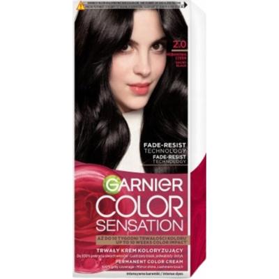 Garnier Color Sensation Krem Koloryzujący Do Włosów 2.0 Hebanowa Czerń