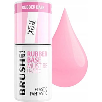 Brush Up By Maxineczka Rubber Base Baza Hybrydowa Różowa Pretty Please 5g