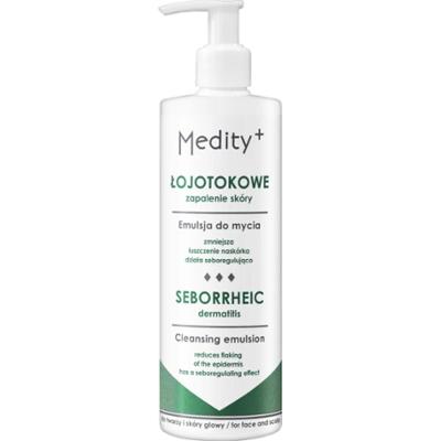 Medity+ ŁZS Seborrheic Dermatitis Emulsja Do Mycia Twarzy Skóry Głowy 200ml