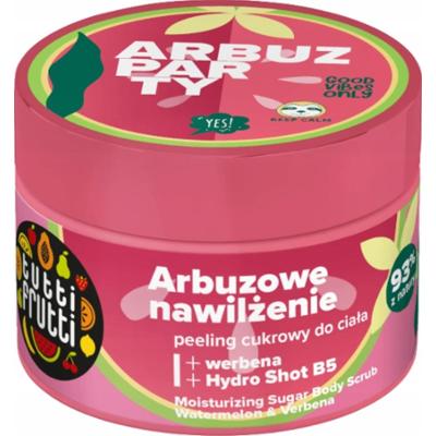 Tutti Frutti Arbuz Party Nawilżający Cukrowy Peeling Do Ciała Soczysty Arbuz 300g