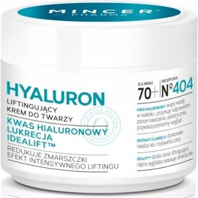 Mincer No 404 Hyaluron Nawilżający Liftingujący Krem Do Twarzy 70+ 50ml