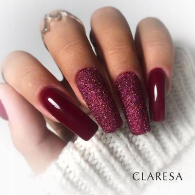 Claresa Różowy Pyłek Do Paznokci Hybrydowych Zdobień Quartz 3 Rose