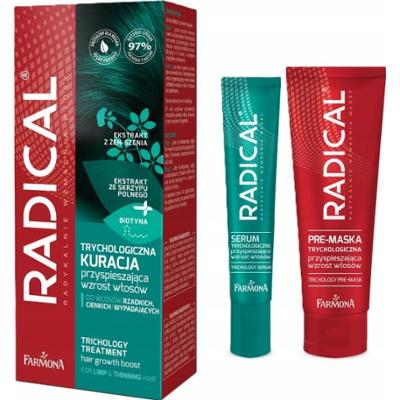 Radical Trychologiczna Kuracja Przyspieszająca Porost Włosów 70ml