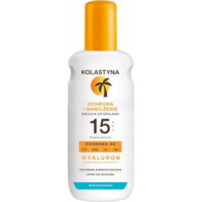 Kolastyna Hyaluron Wodoodporna Emulsja Do Opalania Ochronna SPF 15 200ml