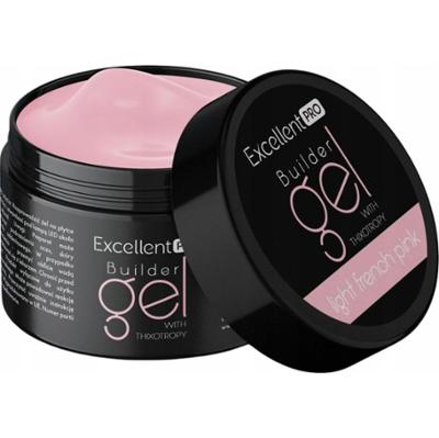 Excellent PRO Jednofazowy Budujący Żel Do Paznokci LED/UV Light French 50g