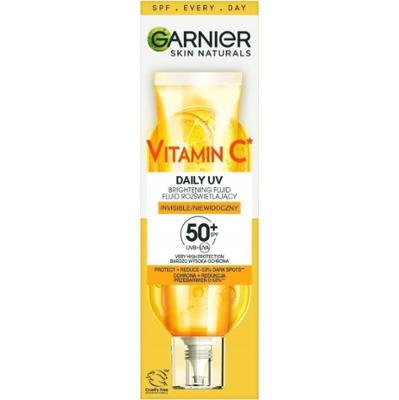 Garnier Vitamin C Rozświetlający Fluid Do Twarzy SPF 50+ Invisible 40 ml