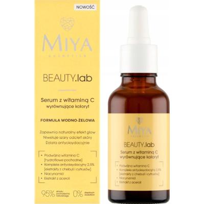 Miya BEAUTY.lab Serum Do Twarzy z Witaminą C wyrównujące Koloryt Cery 30ml