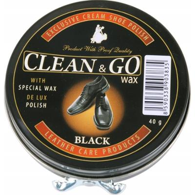 Mattes Nabłyszczająca Pasta Do Butów Skórzanych z Woskiem Black Czarna 40ml