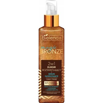 Bielenda Magic Bronze 2w1 Rozświetlający Eliksir Serum Do Ciała 150ml