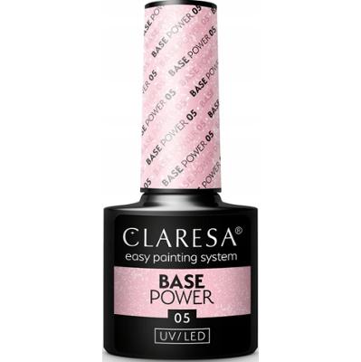 Claresa Base Power Baza Hybrydowa Róż Drobinka 05
