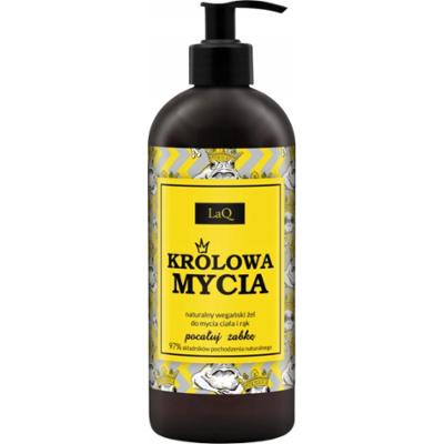 LaQ Królowa Mycia Żel Pod Prysznic i Do Rąk Kwiatowy Jaśmin Piwonia 400ml
