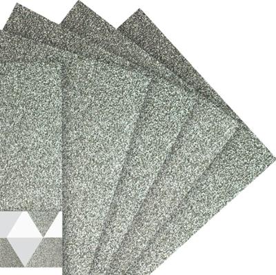 Happy Color Arkusze Piankowe Brokatowe Elastyczne Srebrne 2mm 20x30cm 5szt
