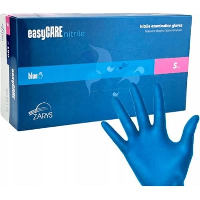 Easycare Rękawiczki Nitrylowe Niebieskie S 100 szt