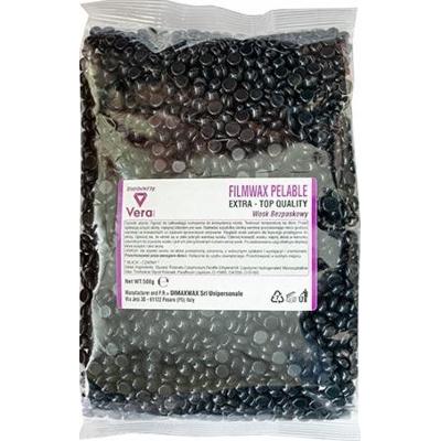 Dimax Wosk Do Depilacji  Bezpaskowy Czarny Granulki 500g