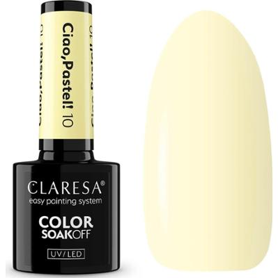Claresa Lakier Hybrydowy Do Paznokci Pastelowy Żółty Ciao Pastel 10 5g