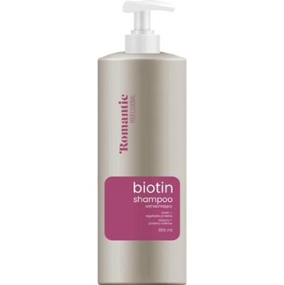 Romantic Biotin Wzmacniający Szampon Do Włosów Osłabionych Biotyna 850ml