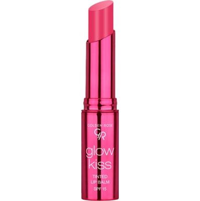 Golden Rose Glow Kiss Tinted Lip Balm Pomadka Do Ust SPF15 Berry Pink 03