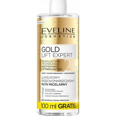 Eveline 24K Gold 5w1 Odmładzający Płyn Micelarny Dla Cery Dojrzałej 500ml