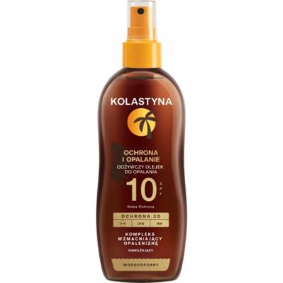 Kolastyna Nawilżający Olejek Do Opalania Wodoodporny SPF 10 Spray 150ml