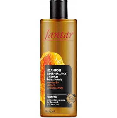 Jantar Szampon Regenerujący z Esencją Bursztynową Włosy Zniszczone 300ml