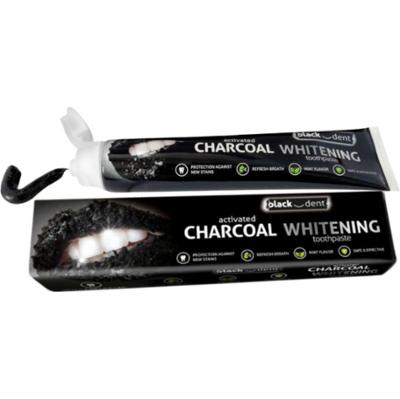 Black Dent Charcoal Whitening Wybielająca Pasta Do Zębów z Węglem Mint 75g