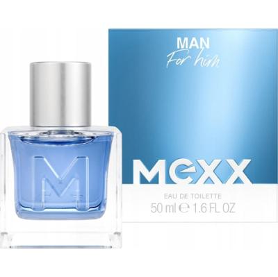 Mexx Man For Him EDT Woda Toaletowa Męska Aromatyczno Drzewna Cedr 50ml