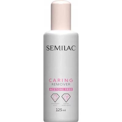 Semilac Caring Remover Bezacetonowy Zmywacz Do Paznokci Pielęgnujący 125ml