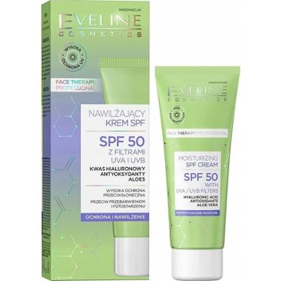 Eveline Nawilżający Krem z Filtrem 50 SPF 30ml