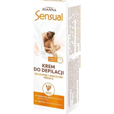 Joanna Sensual Krem Do Depilacji Ciała Delikatne Wrażliwe Miejsca 100g