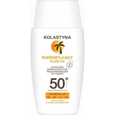 Kolastyna Ultra Lekki Rozświetlający Fluid Do Twarzy SPF 50 Niacynamid 50ml