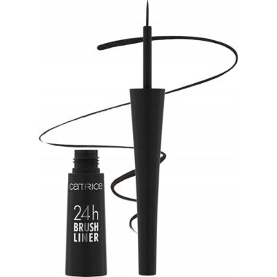 Catrice Brush Liner Wodoodporny Eyeliner w Pędzelku Czarny 010 Ultra Black