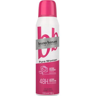 Bruno Banani Pure Woman Antyperspirant Damski 48h Owocowo Kwiatowy 150ml