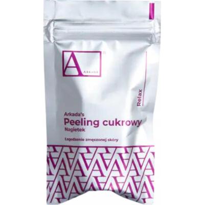 Arkada Wygładzający Peeling Cukrowy z Pestkami Moreli Ekstrakt Nagietka 3g