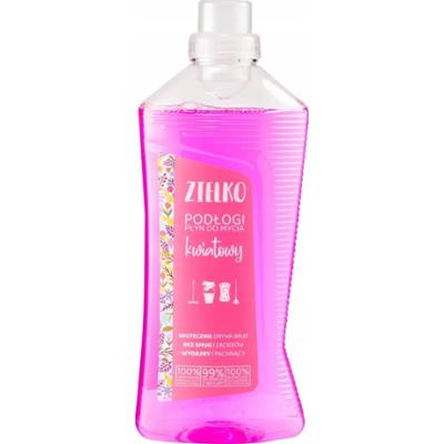 Zielko Płyn Do Mycia Podłóg Paneli Płytek Ceramiki Świeży Kwiatowy 1000ml