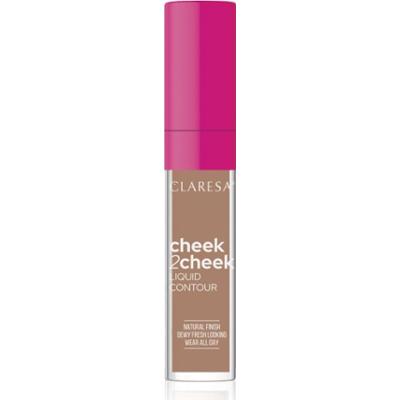 Claresa Cheek2Cheek Kremowy Bronzer w Płynie Do Konturowania 01 Cool Summer