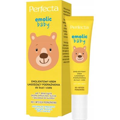 Perfecta Emolic Baby Łagodzący Krem Do Twarzy i Ciała Dzieci Od 1 Dnia 20ml