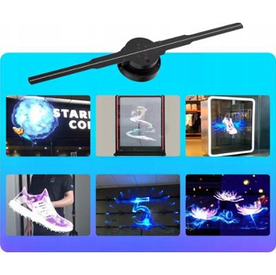 CoolStaff Projektor Holograficzny 3D 244 LED FAN HD Duża Rozdzielczość Bluetooth